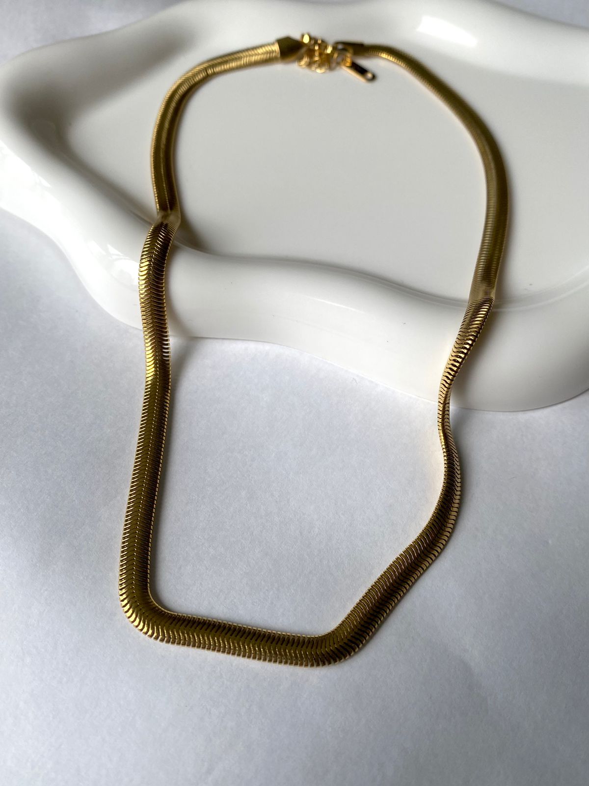 Collar “Serpiente Dorada”
