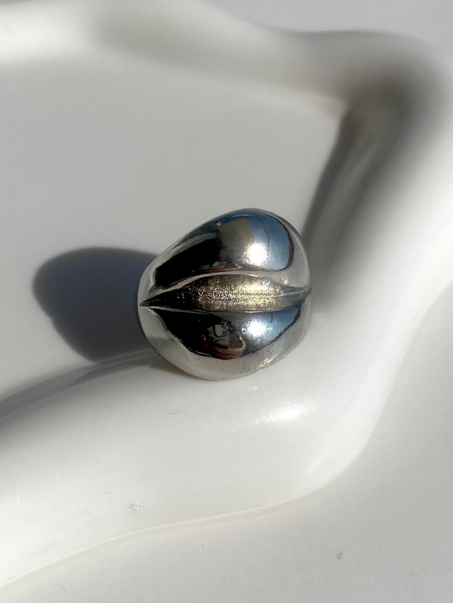 Anillo plateado Nº1
