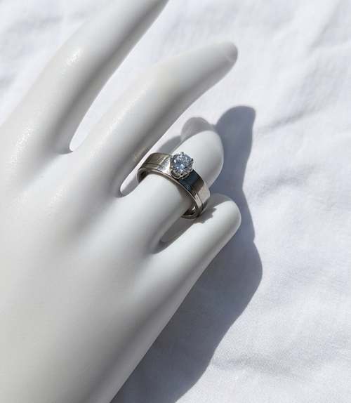 Anillo Nº2  - Colección Poesía Plateada