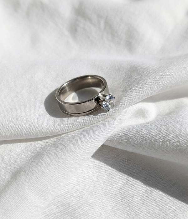 Anillo Nº2  - Colección Poesía Plateada