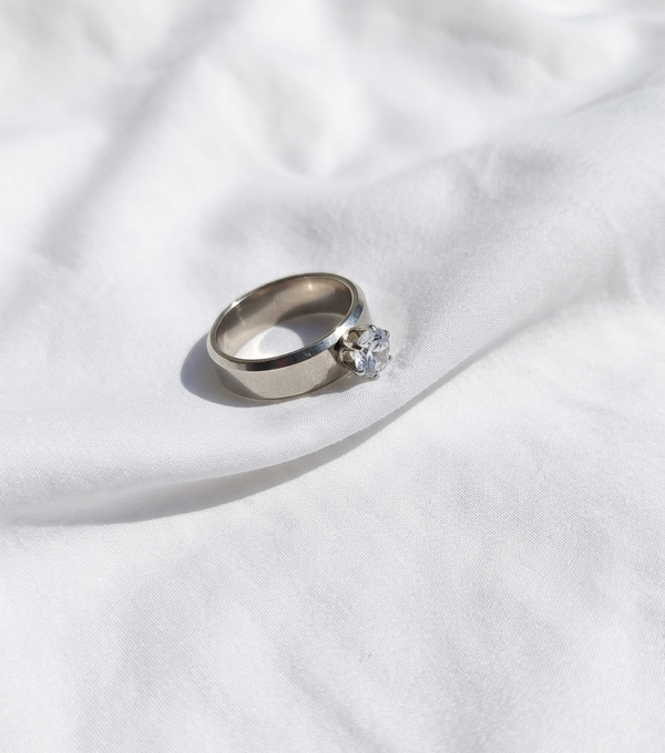 Anillo Nº3  - Colección Poesía Plateada