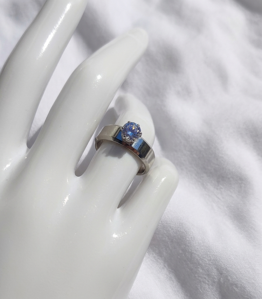 Anillo Nº3  - Colección Poesía Plateada