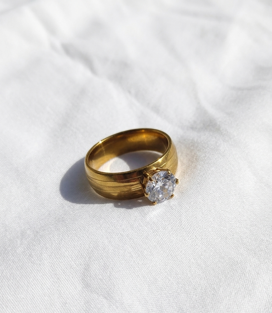 Anillo Nº1 - Colección Poesía Dorada