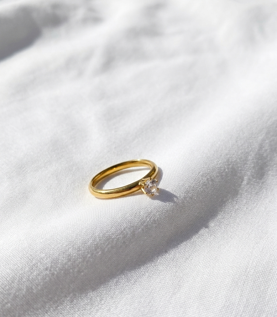 Anillo Nº4  - Colección Poesía Dorada