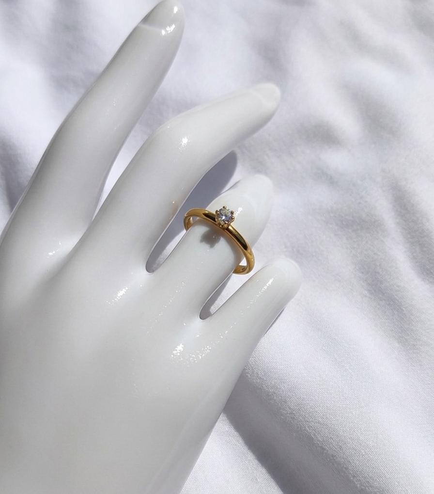 Anillo Nº4  - Colección Poesía Dorada