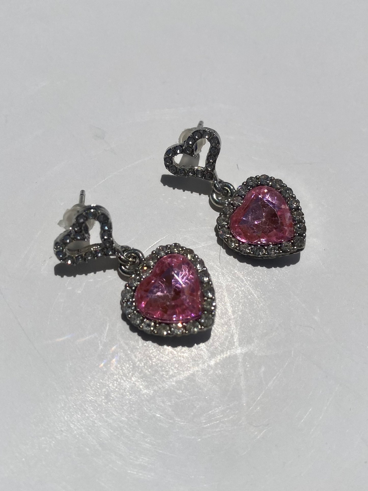 Aretes plateados Nº7
