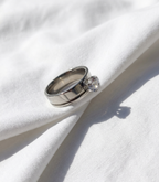 Anillo Nº5  - Colección Poesía Plateada