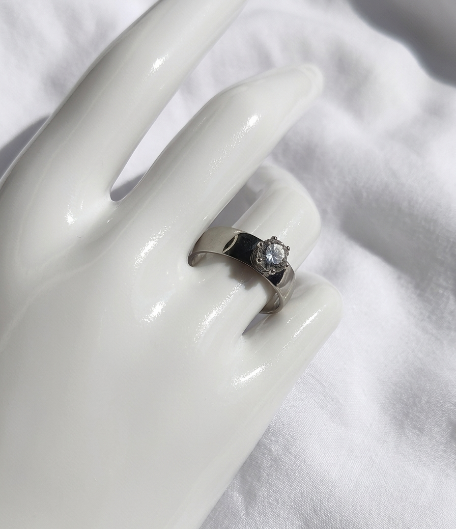 Anillo Nº7 - Colección Poesía Plateada