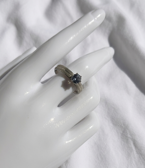 Anillo Nº10 - Colección Poesía Plateada