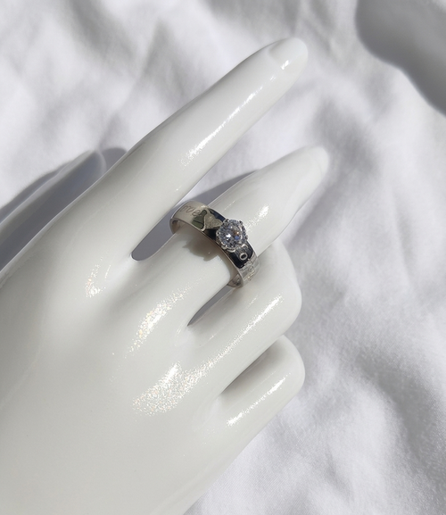 Anillo Nº11 - Colección Poesía Plateada