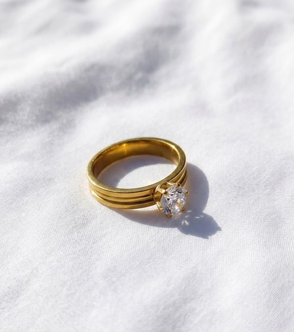 Anillo Nº8  - Colección Poesía Dorada