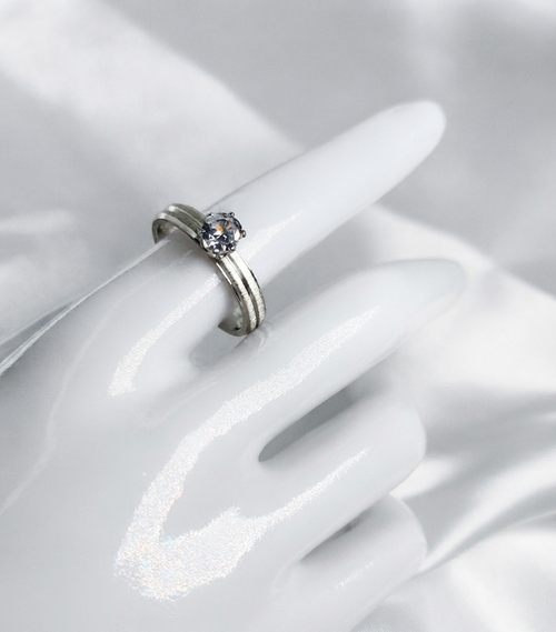 Anillo Nº13 - Colección Poesía Plateada