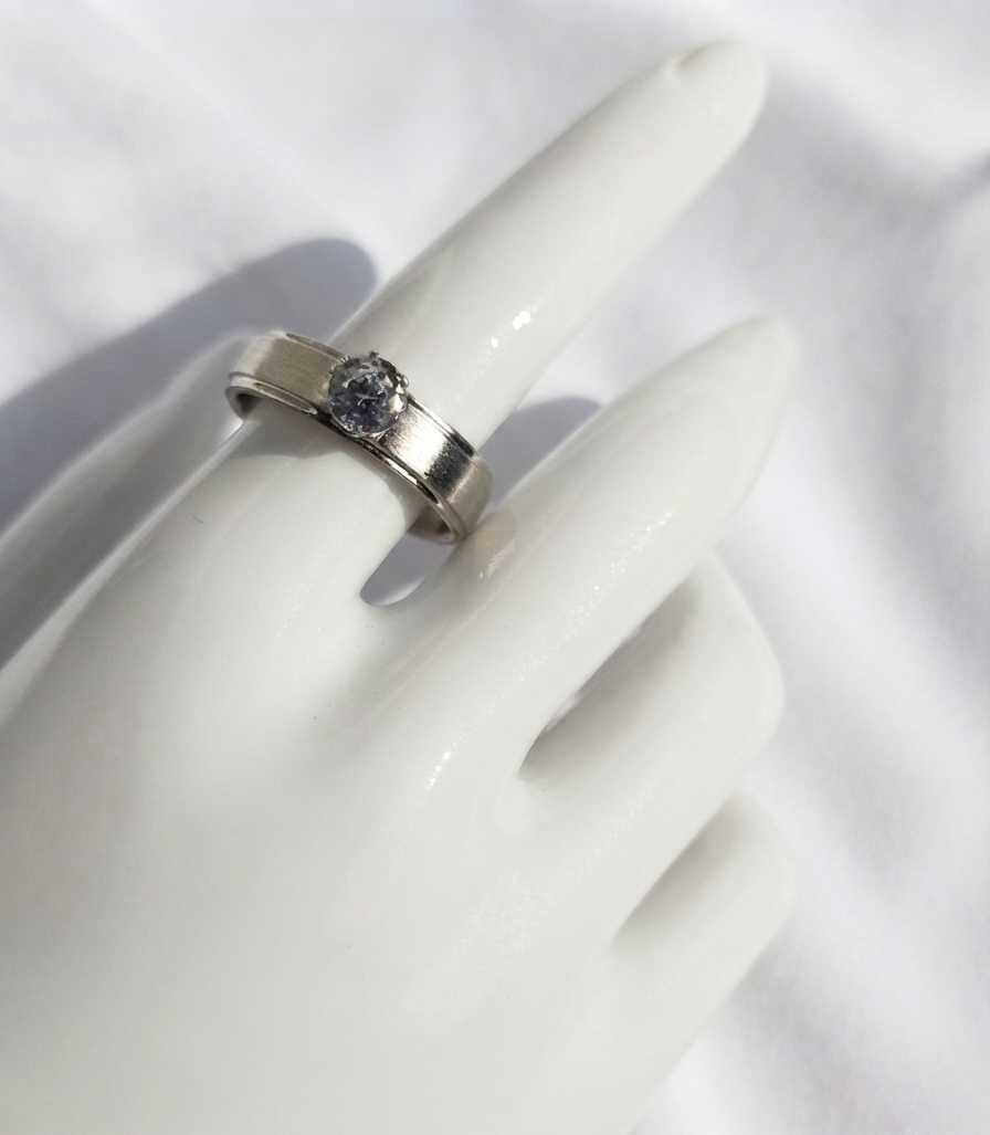 Anillo Nº14 - Colección Poesía Plateada
