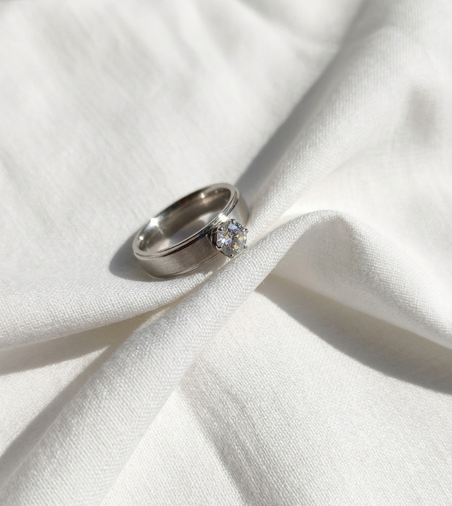 Anillo Nº14 - Colección Poesía Plateada