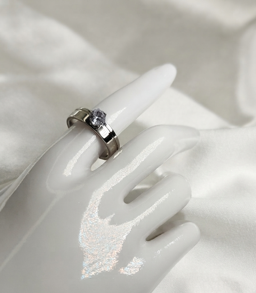 Anillo Nº15 - Colección Poesía Plateada