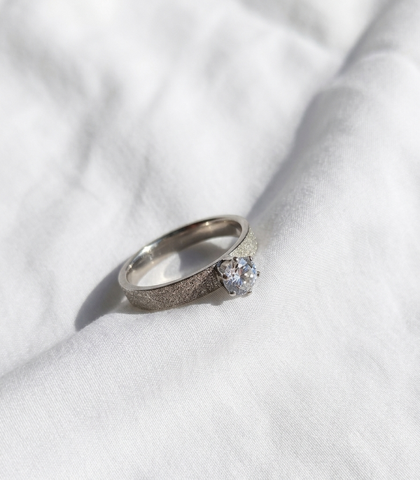 Anillo Nº18 - Colección Poesía Plateada