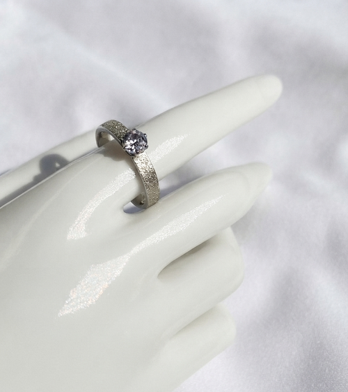 Anillo Nº18 - Colección Poesía Plateada