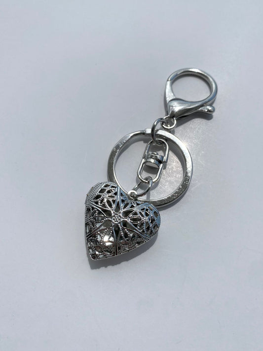 Llavero relicario "Vitral"