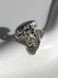 Anillo plateado Nº8