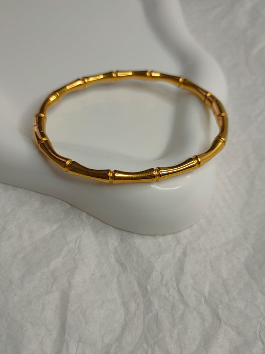 Pulsera “Caña dorada”