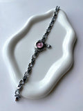 Reloj "Corazón Rosado"