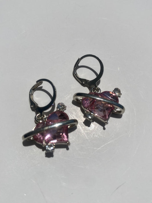 Aretes plateados Nº8