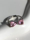 Anillo plateado Nº17