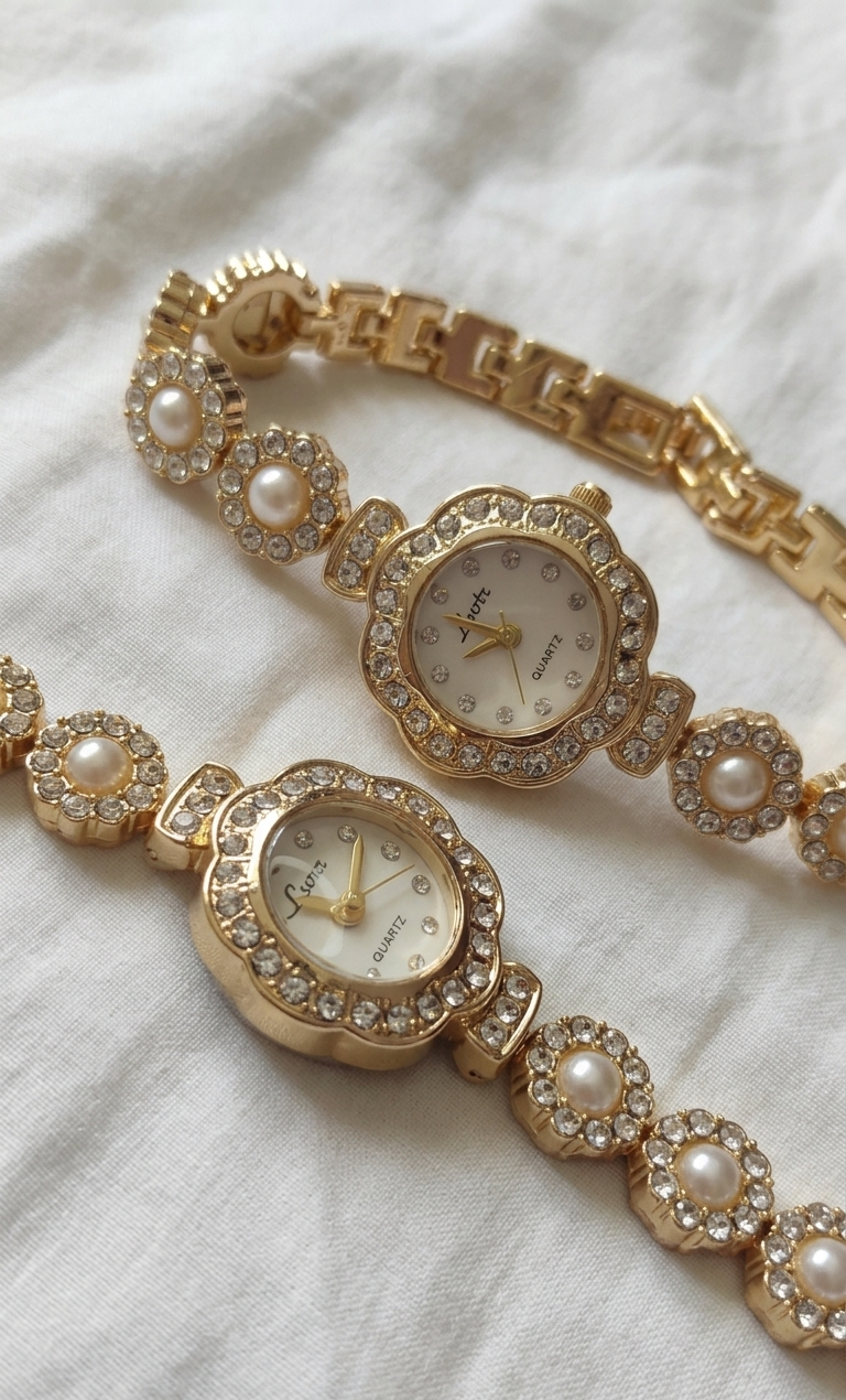 Reloj "Perla Dorada"