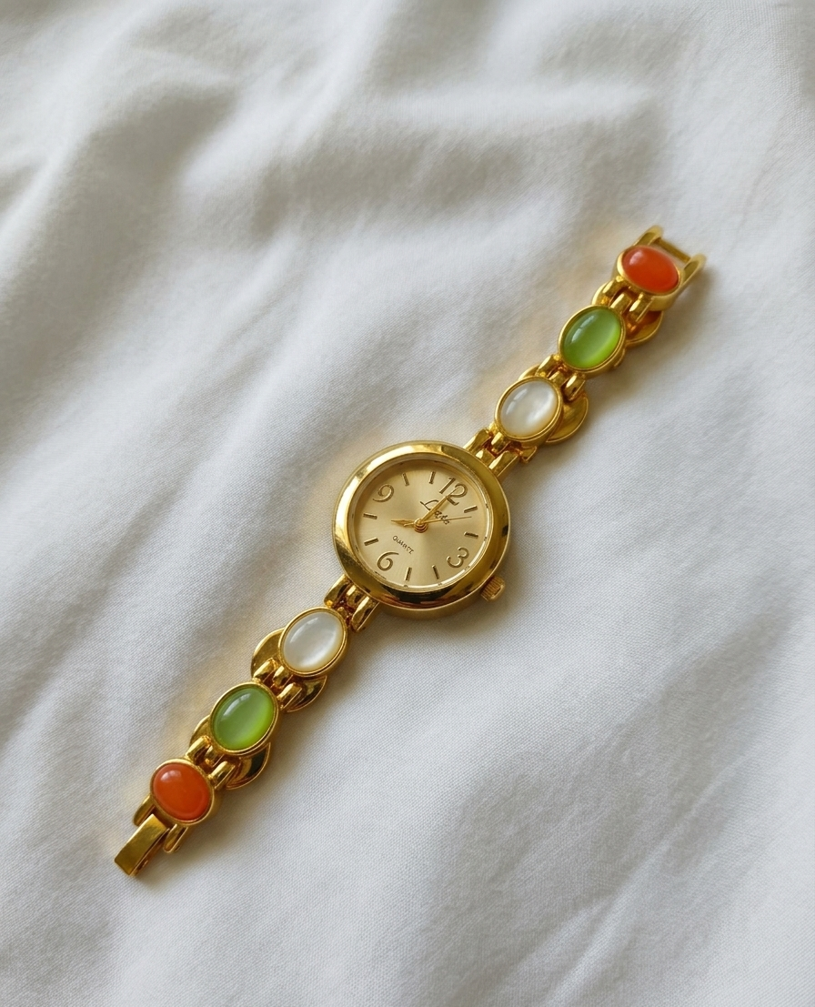 Reloj “Arcoíris vintage”