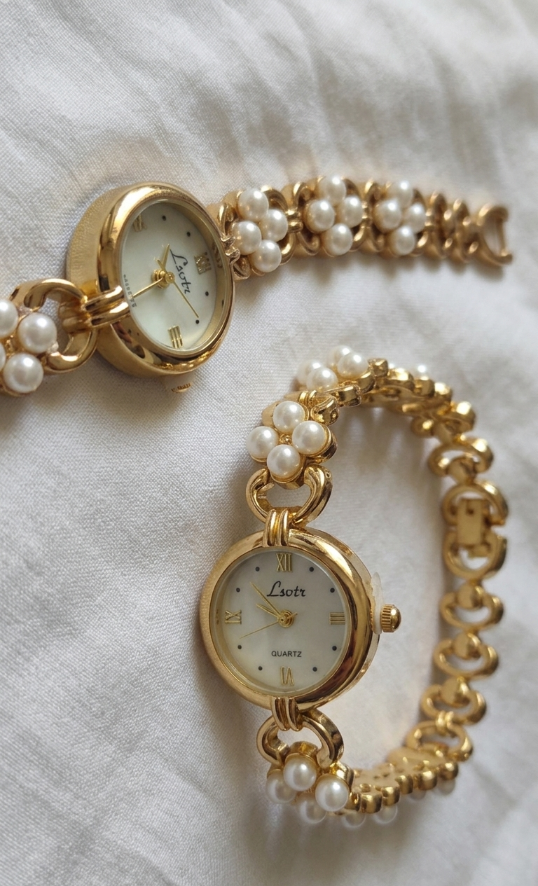 Reloj "Perla Doble"