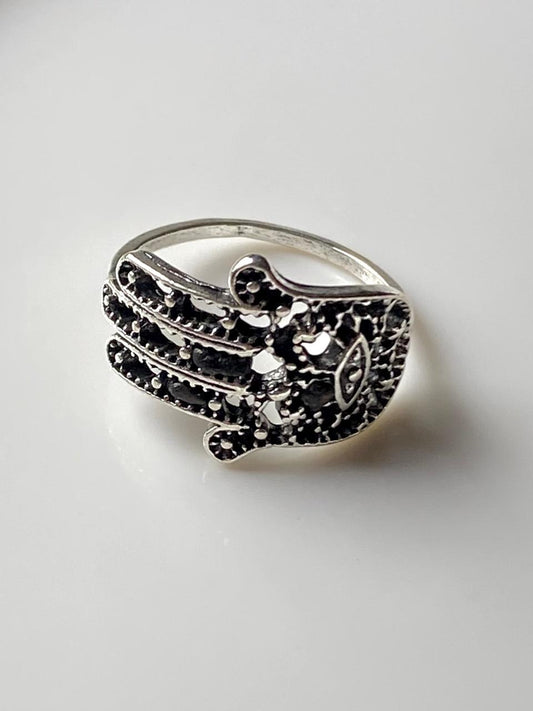 Anillo colección “Dark Romance” N°7
