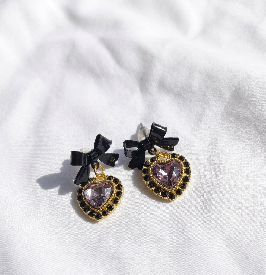 Aretes negros Nº5