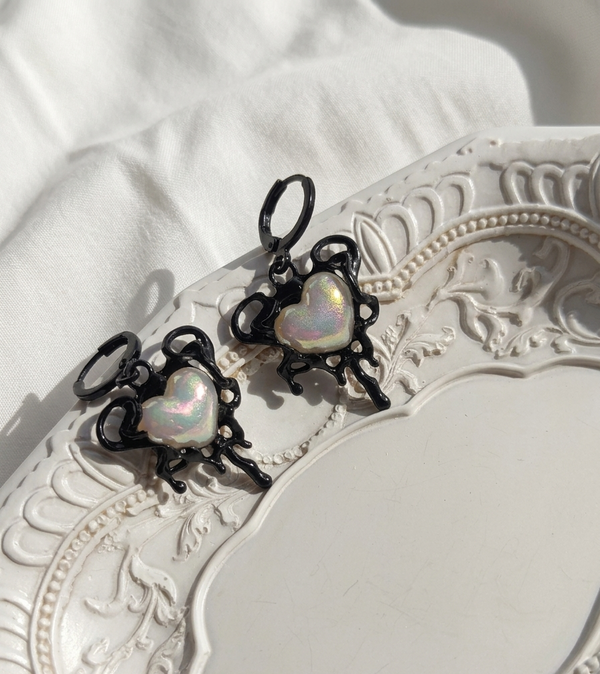 Aretes negros Nº2