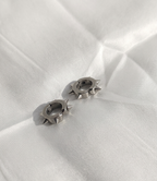Aretes plateados Nº10
