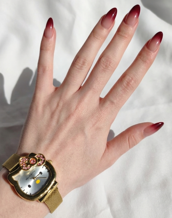 Reloj "Hello Kitty" Dorado