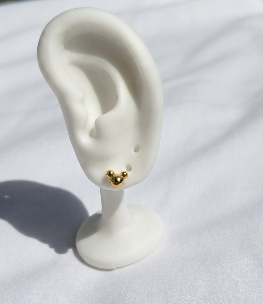 Aretes dorados Nº15