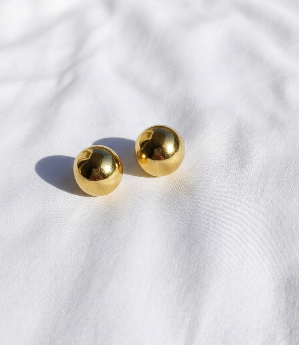 Aretes dorados Nº16