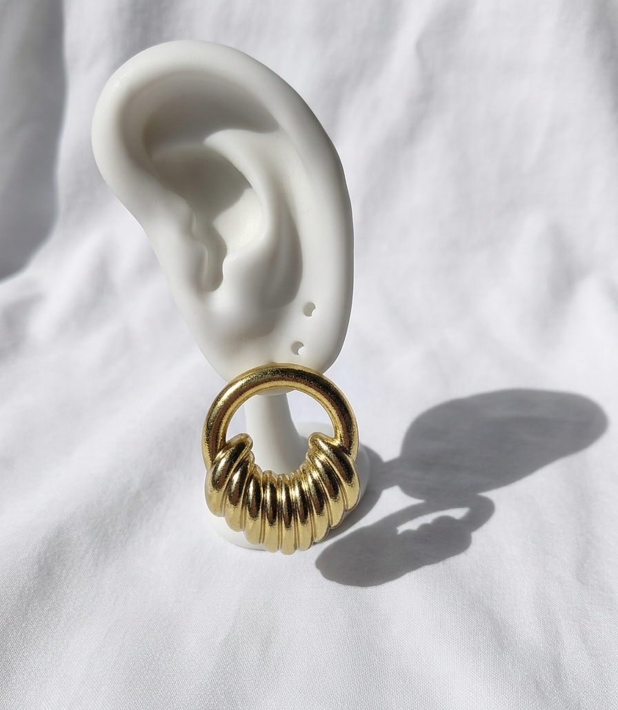 Aretes dorados Nº4