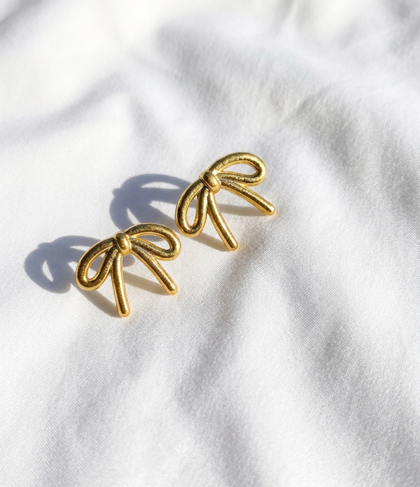 Aretes dorados Nº8