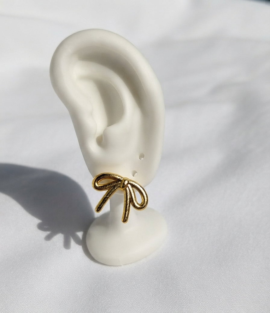Aretes dorados Nº8