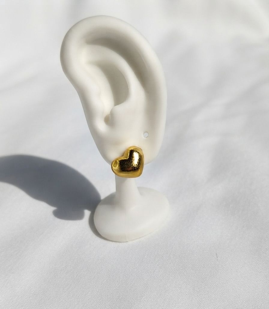 Aretes dorados Nº10