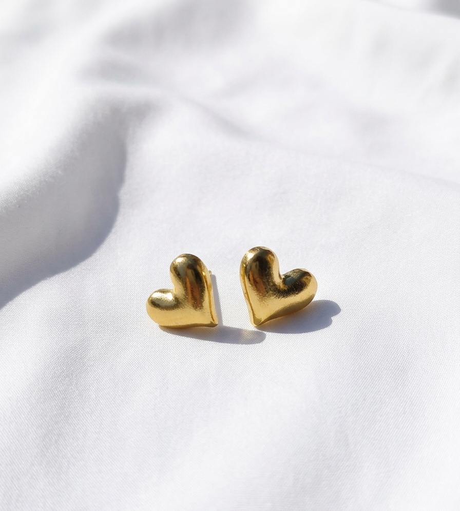 Aretes dorados Nº12