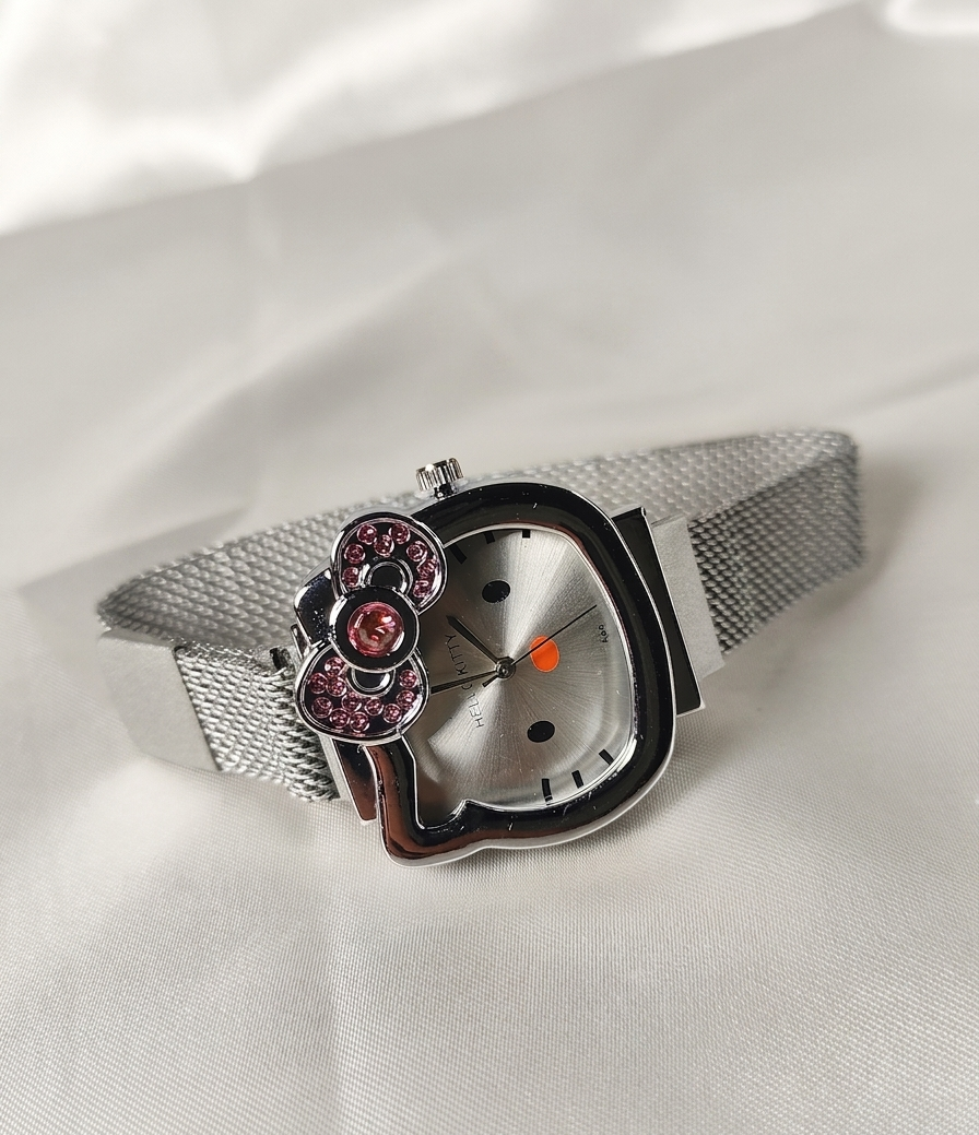 Reloj "Hello Kitty" Plateado