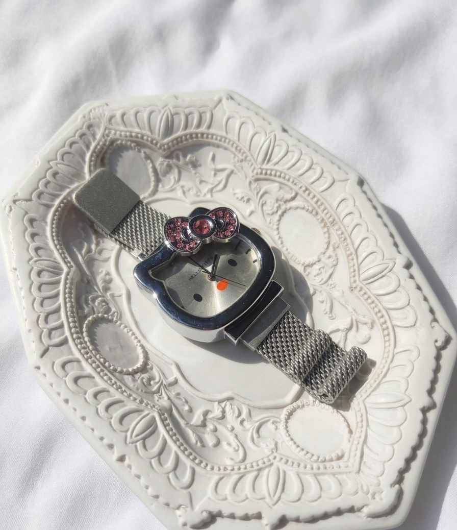 Reloj "Hello Kitty" Plateado
