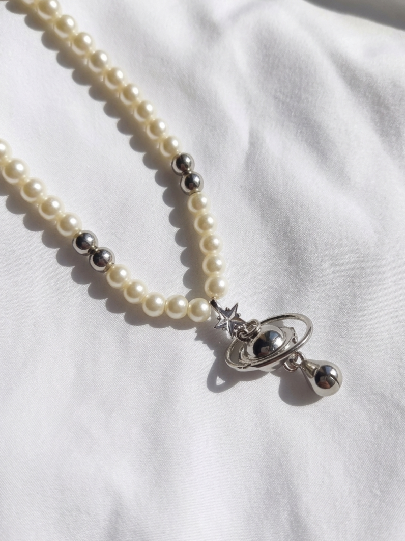 Collar “Perlas Galácticas”