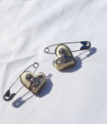 Aretes "Pin Heart"
