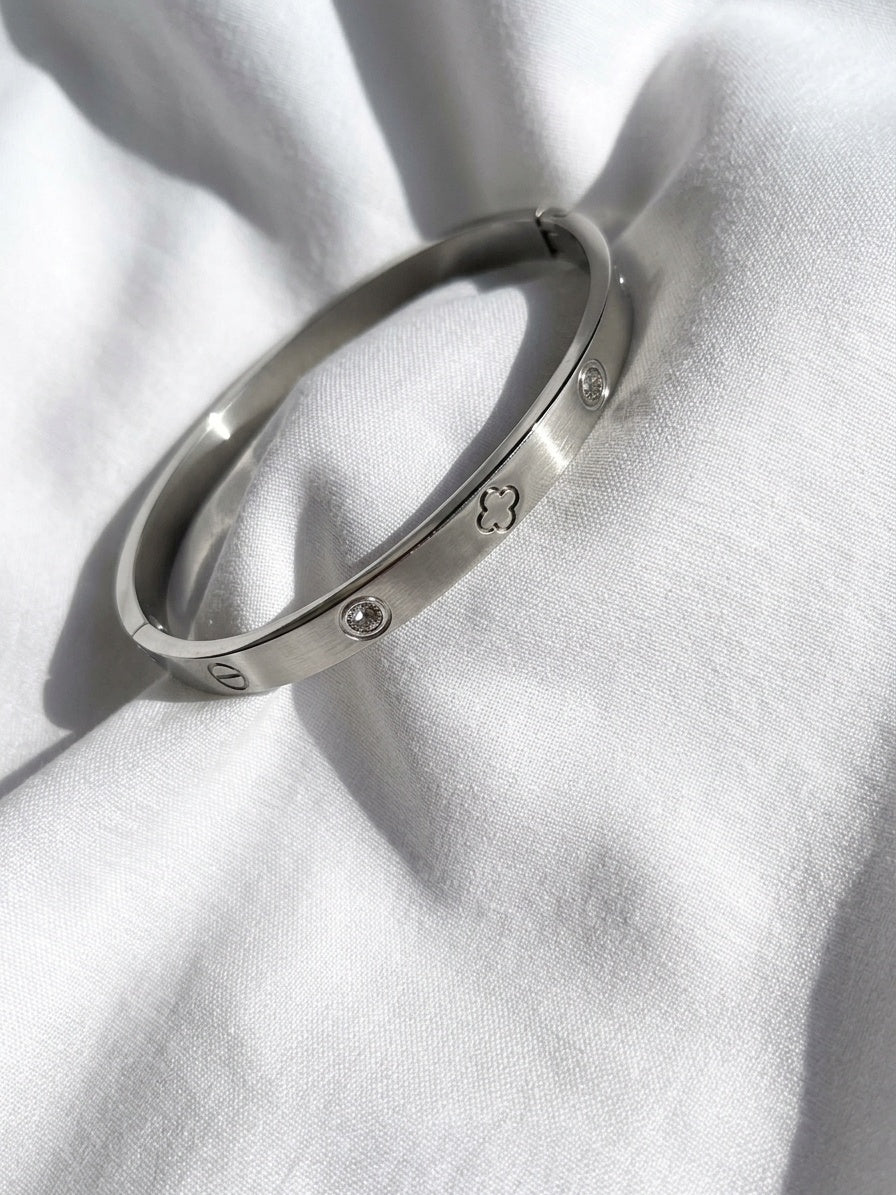 Pulsera "Unión" Plateada