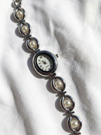 Reloj "Elegancia Oval" Plateado