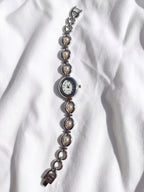 Reloj "Elegancia Oval" Plateado