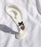 Aretes negros Nº5